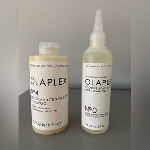 OLAPLEX No. 4 Hair Shampoo & No. 0 Hair Treatment (sold as set)